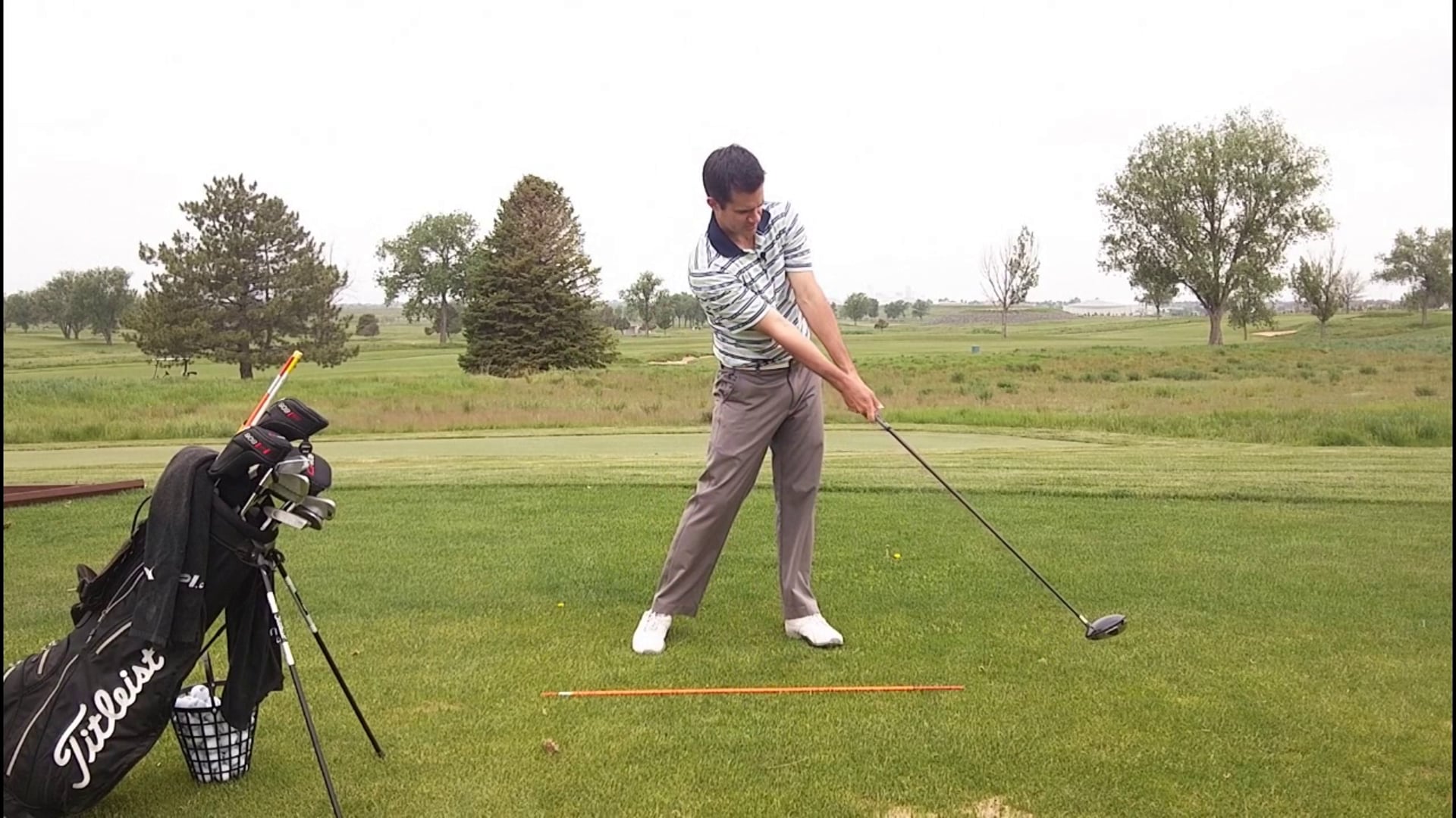 Pull...then Push Feeling Downswing Sequence