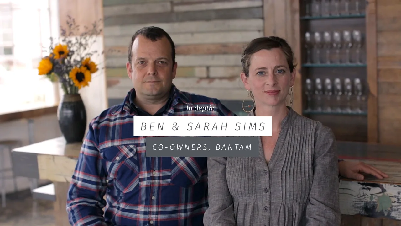 In Depth Ben Sarah Sims Co Owners of Bantam Restaurant