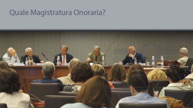 Quale Magistratura onoraria? - 26/6/2015