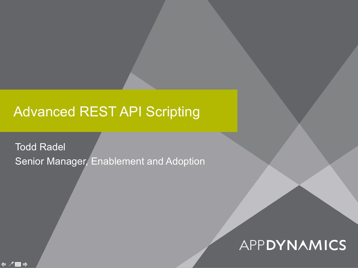 Advanced REST API Scripting | Tech Webinar on Vimeo