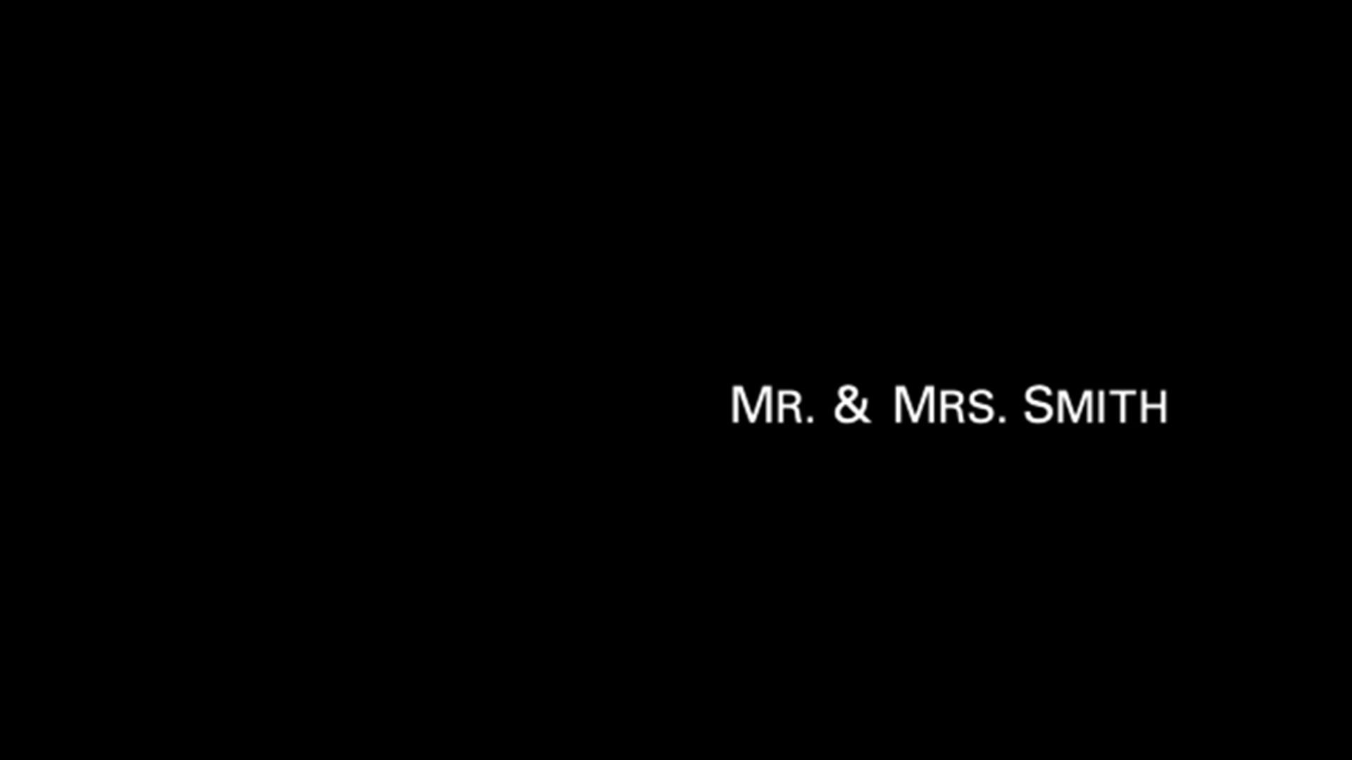 Mr. & Mrs. Smith - Main Title Sequence