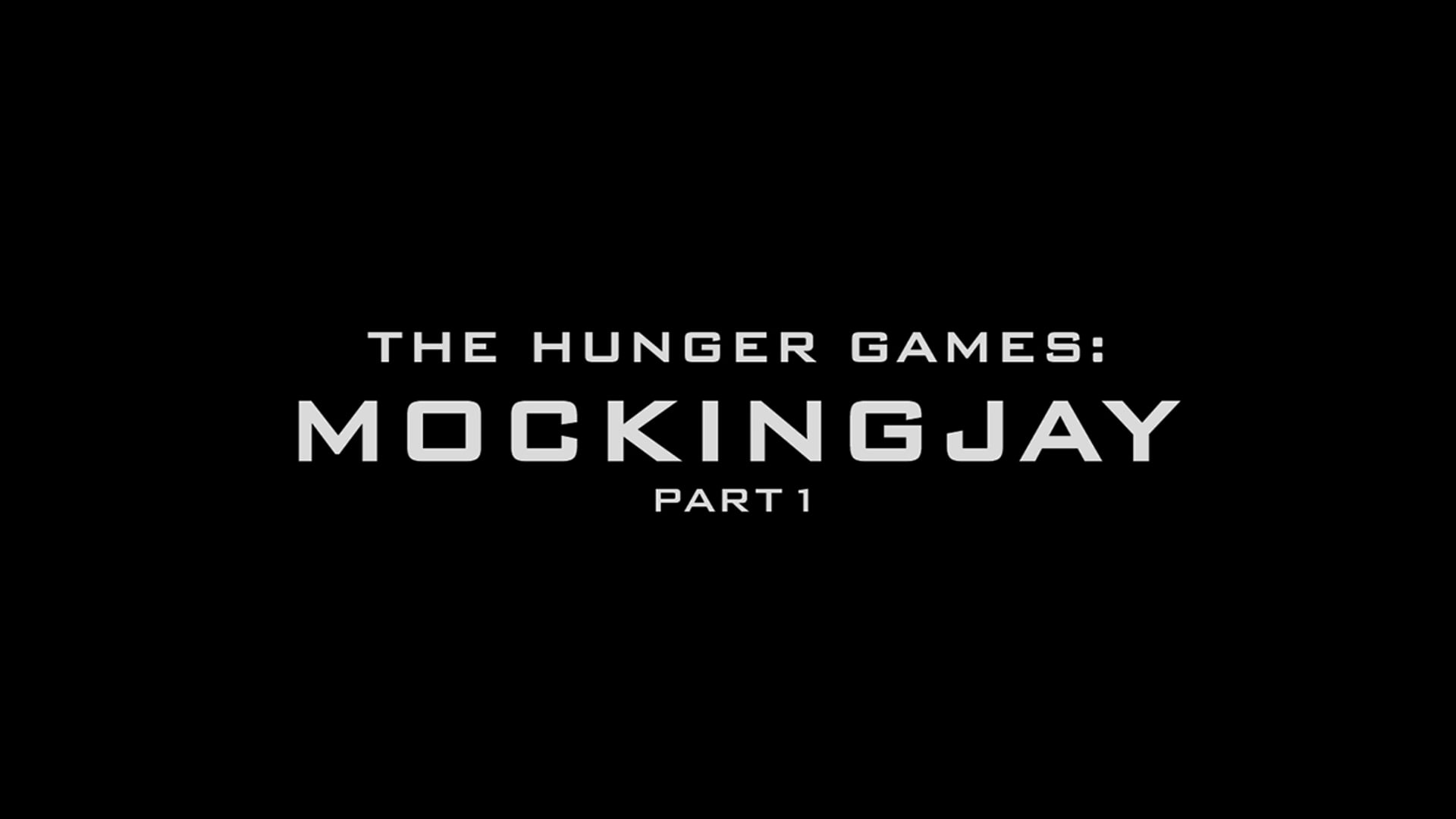 Hunger games: Mocking Jay Part 1