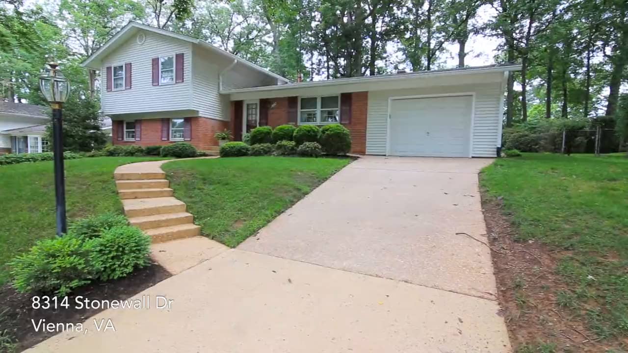 8314 Stonewall Dr, Vienna, VA on Vimeo