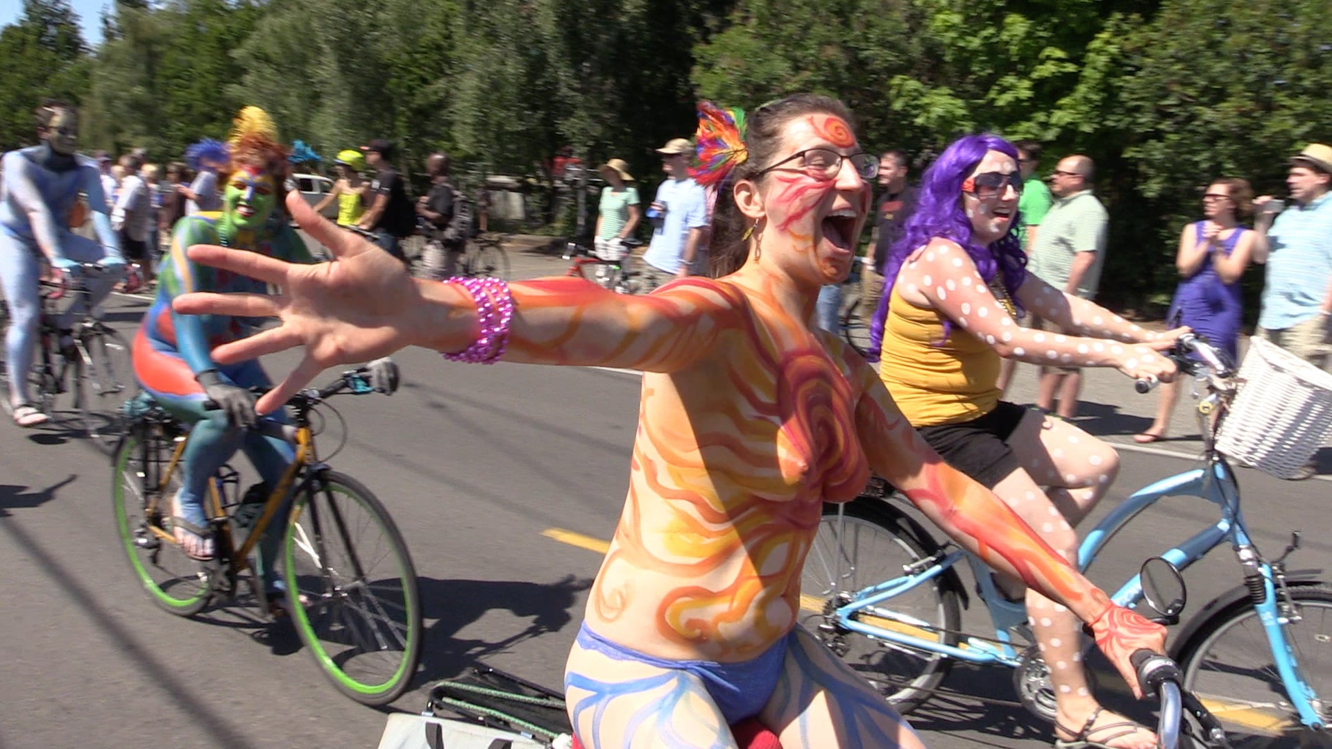 Naked Solstice Bikers 2015