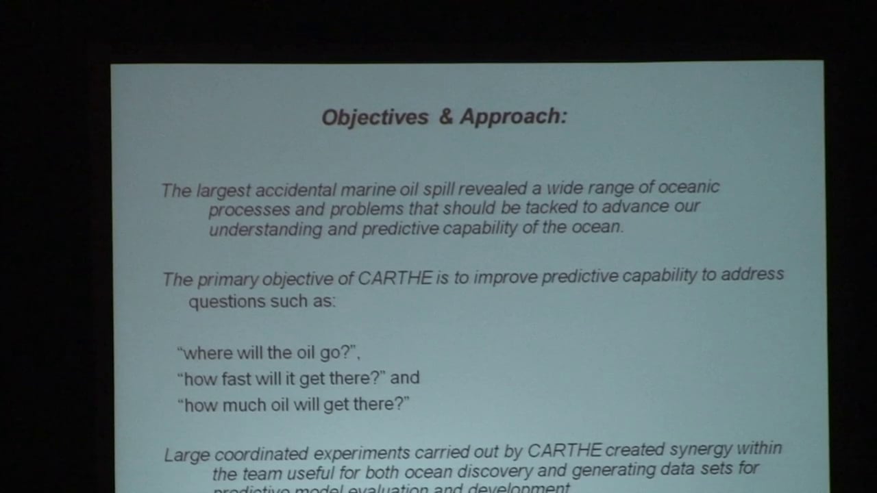 GoMRI Oil Spill Conference Plenary Speaker Tamay Ozgokmen PhD