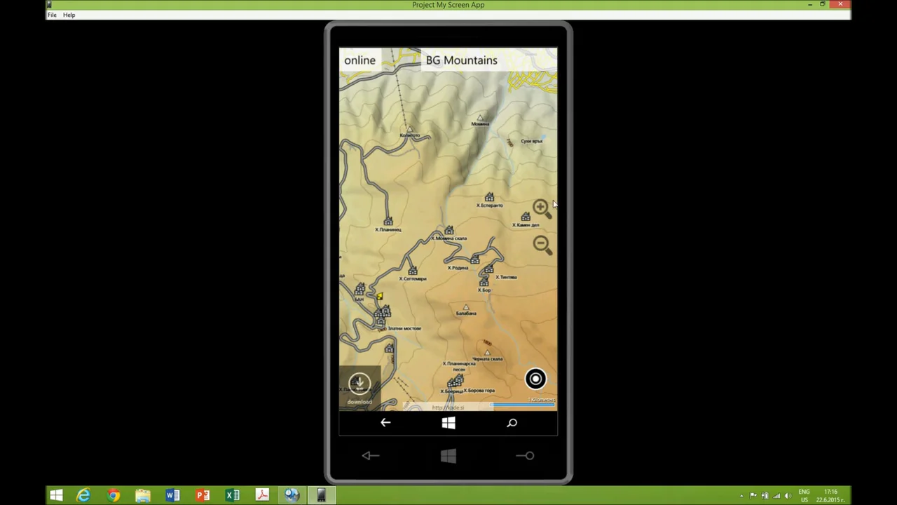NaviComputer: BGMountains online map on Vimeo