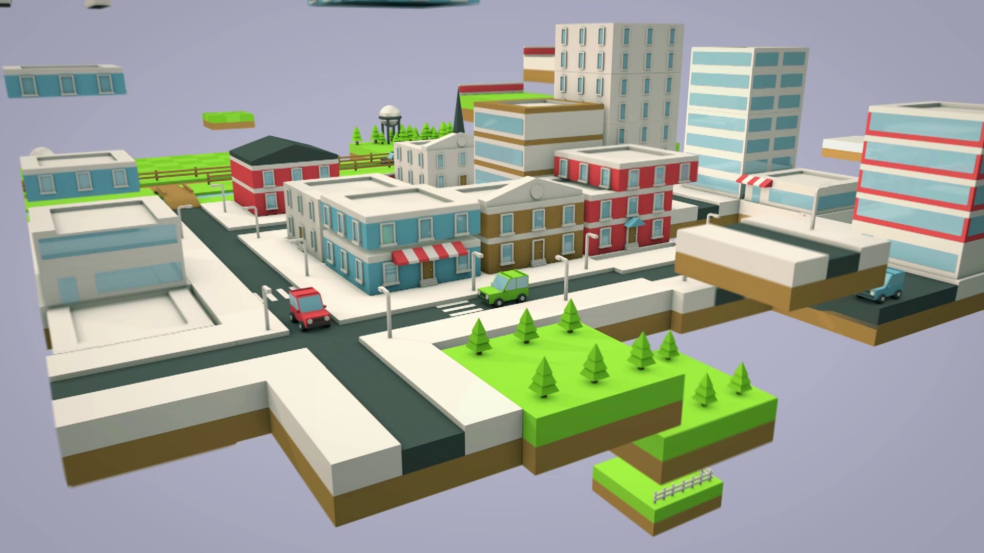 Cinema 4D town