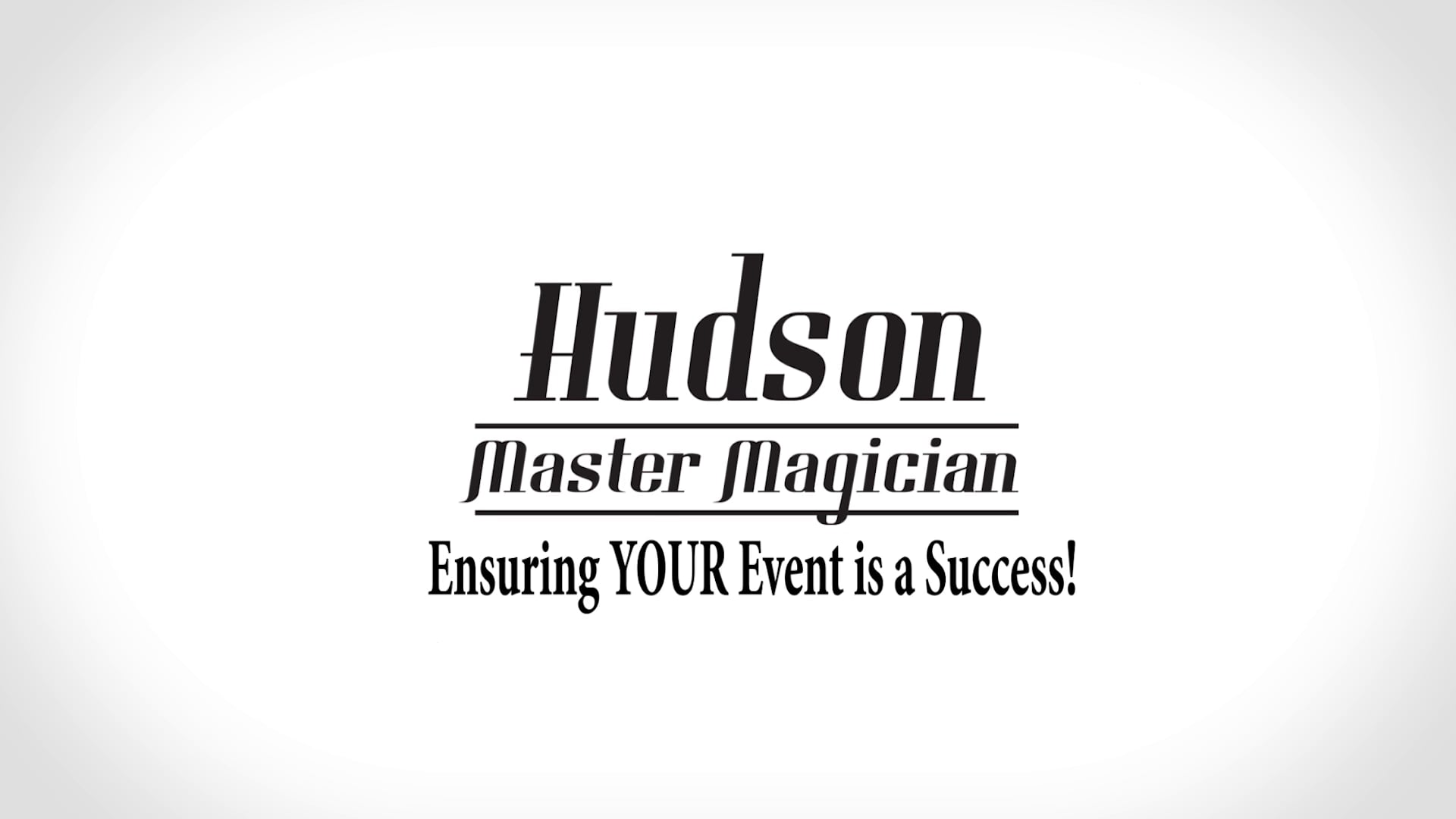 Promotional video thumbnail 1 for Hudson The Magician