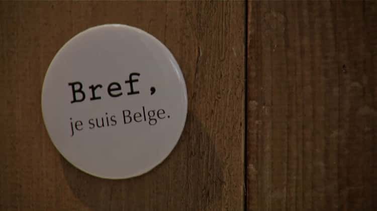 Badge Bref, je suis Belge.