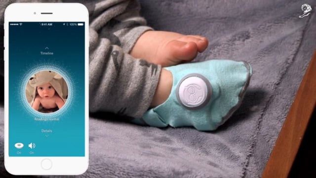 靴下が、命を守る / Owlet Baby Care「Owlet Smart Sock」