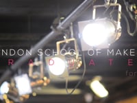 London School of Make up at aw15 VIN+OMI show