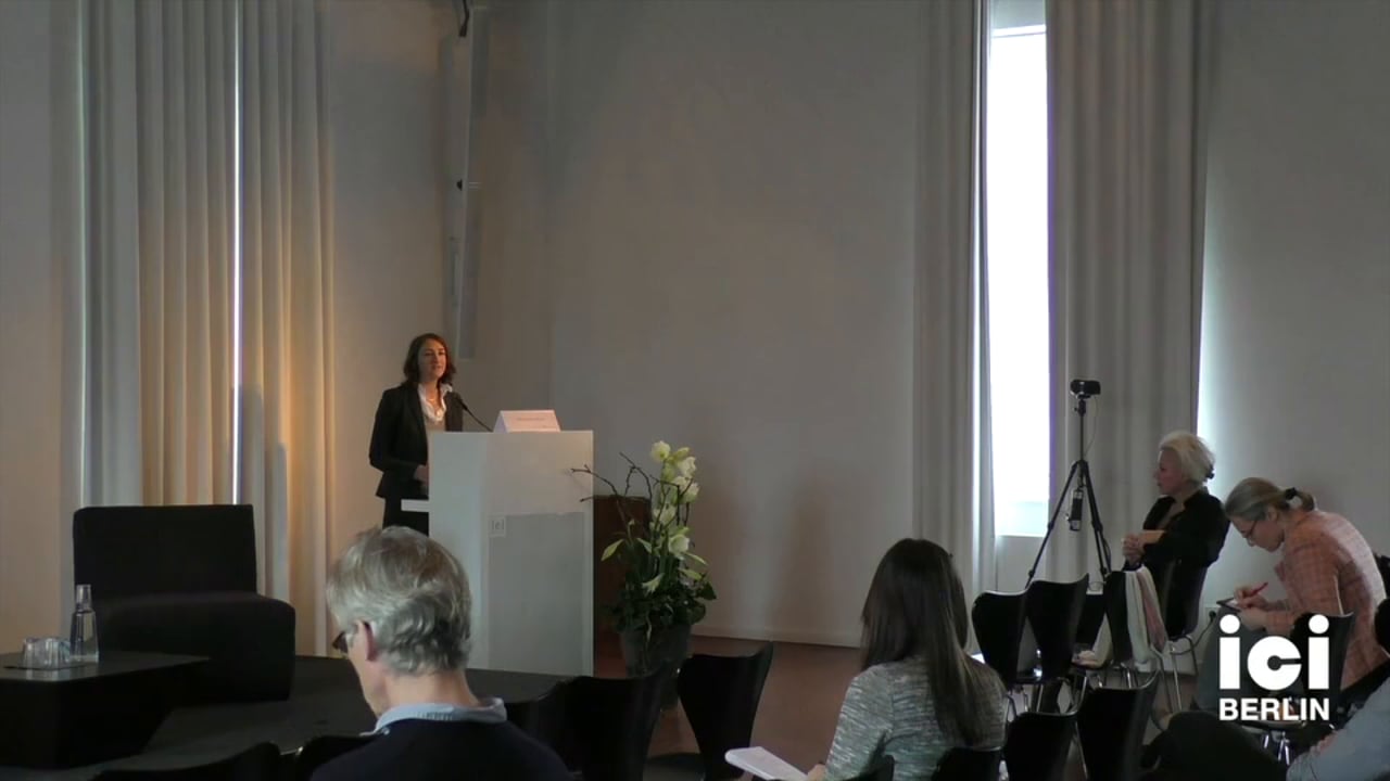 Introduction of Christiane Voss by Anna Tuschling [3, 1]