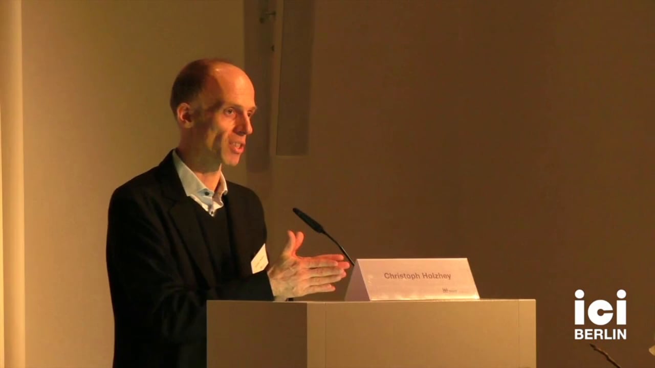 Discussion with Christoph Holzhey [5, 3]
