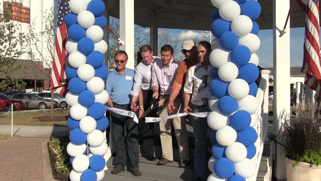 Downtown Carrollton Ribbon Cutting June 2015