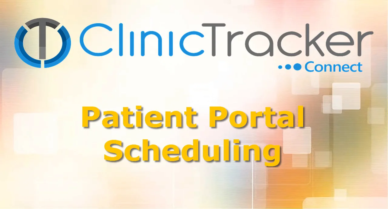 Patient Portal Scheduling from ClinicTracker EHR on Vimeo
