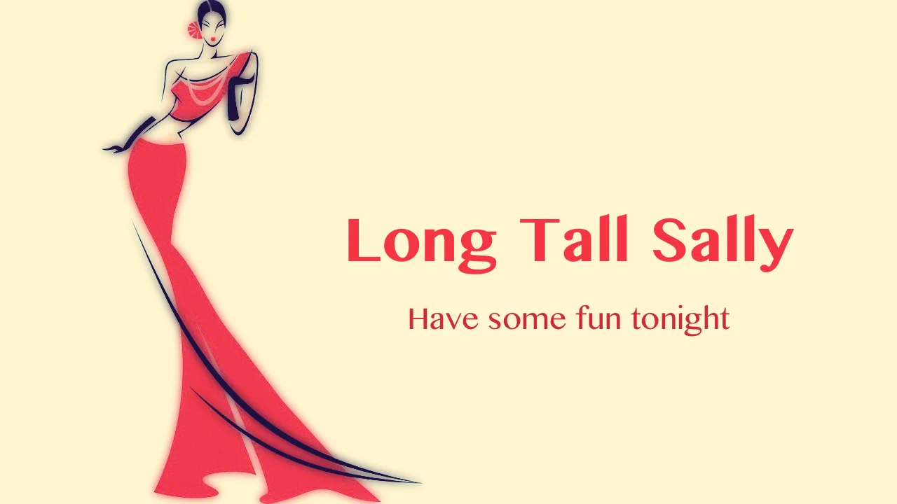 ノッポのサリー① Long Tall Sally （のっぽのサリー） - YouTube