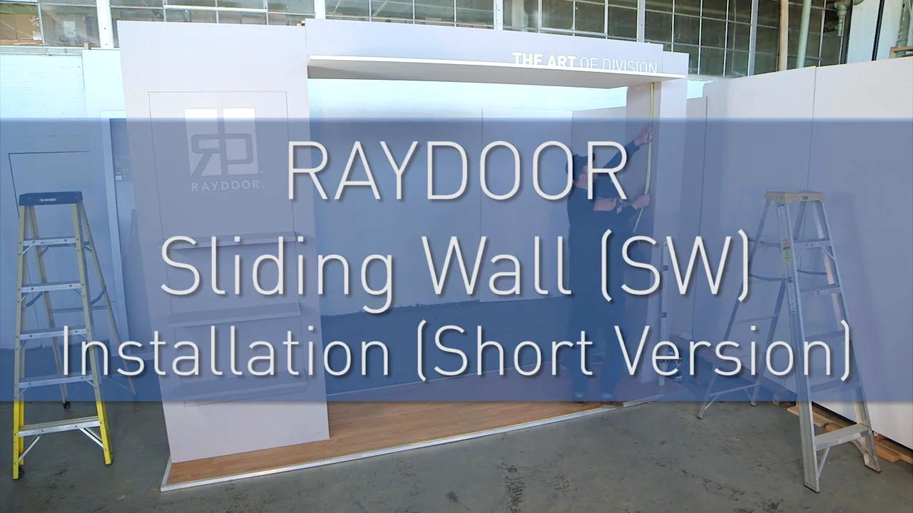 Sliding Wall - Short Installation Video