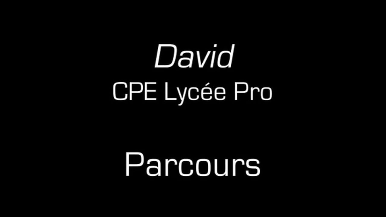 David / Parcours