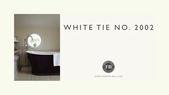 White tie clearance farrow and ball