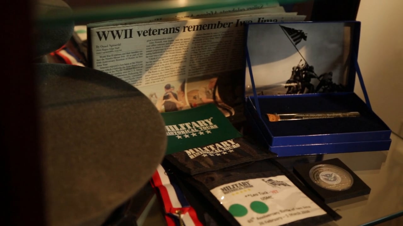 Leo Tuck Interview - Iwo Jima 70th Anniversary