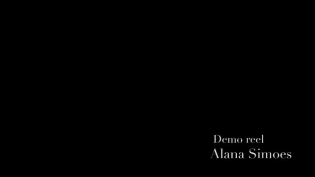 DEMO REEL 2014 Alana Simoes