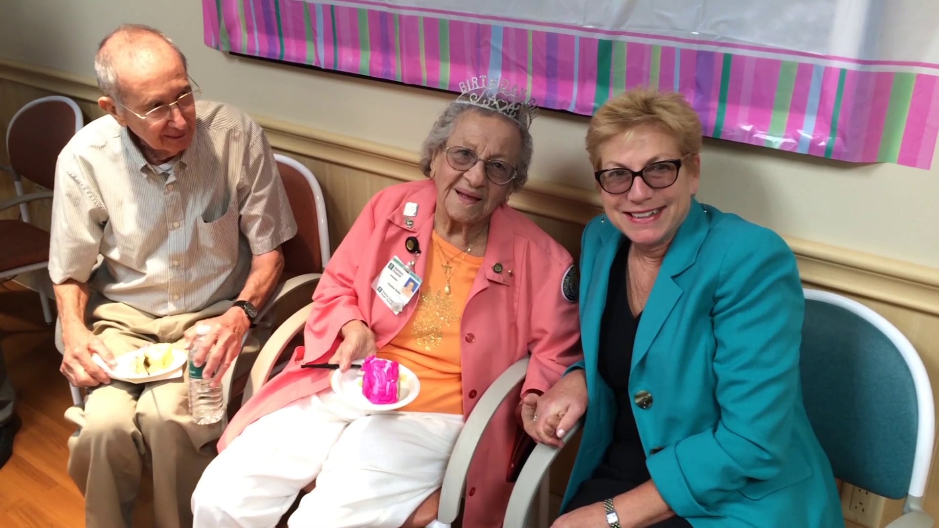 Watch Now Mariners Hospital Volunteer Turns 100 Years Old on Vimeo