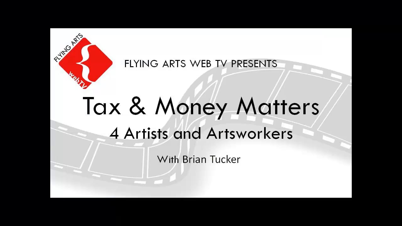 2015 Tax and Money Matters for Artists and Artworkers