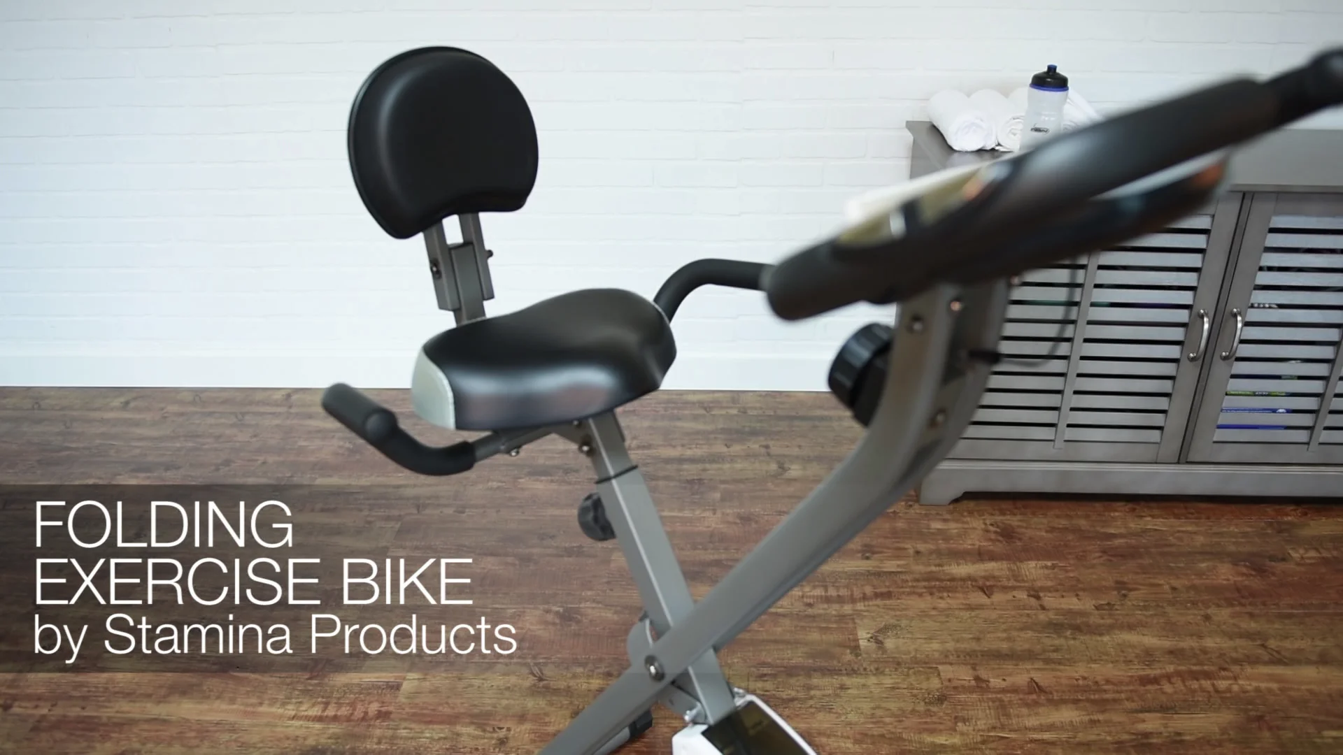 Stamina folding exercise clearance bike