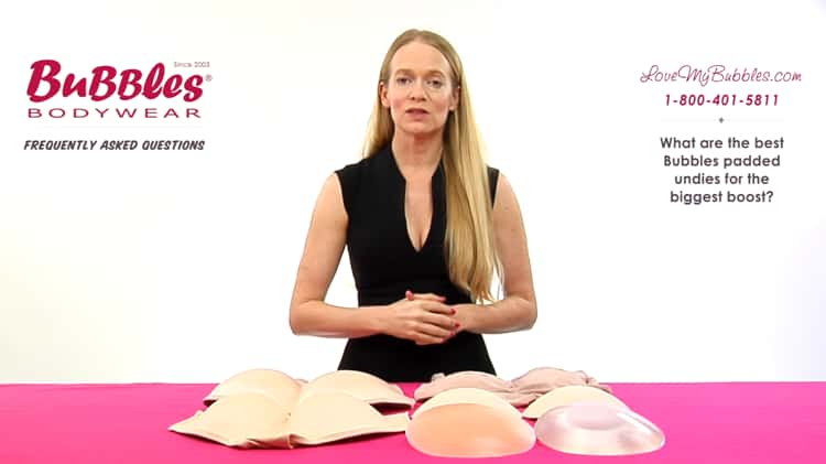 Padded Underwear With The Thickest Padding: FAQs @ LoveMyBubbles.com on  Vimeo