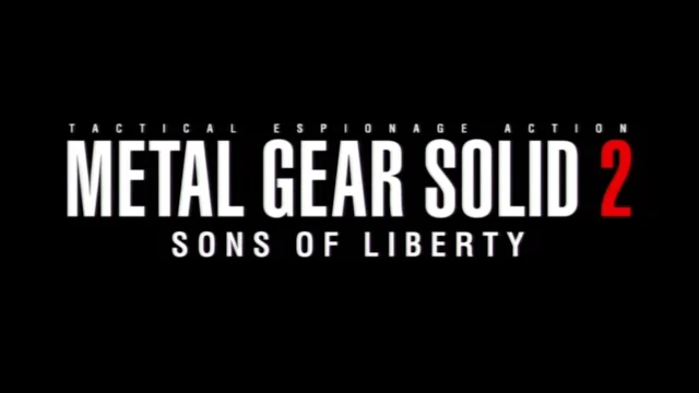 Metal Gear Solid 2: Sons of Liberty (2001) — Art of the Title