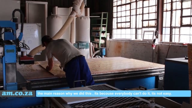 CNC Router for Corian Application Interview