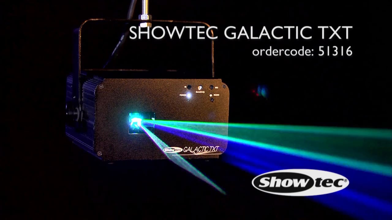Showtec Galactic TXT Ordercode: 51342
