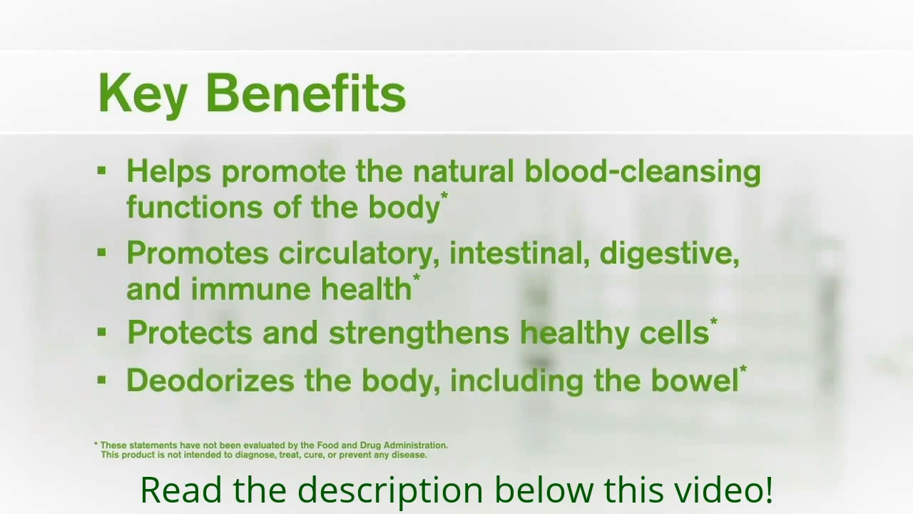 Liquid Chlorophyll Benefits Natural Body Detox Colon Cleanse,Liver,Kidney,Blood Cleansing,pH