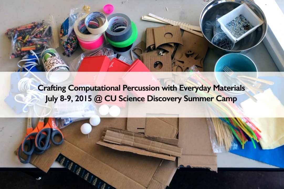 Workshop @ CU Science Discovery Summer Camp on Vimeo