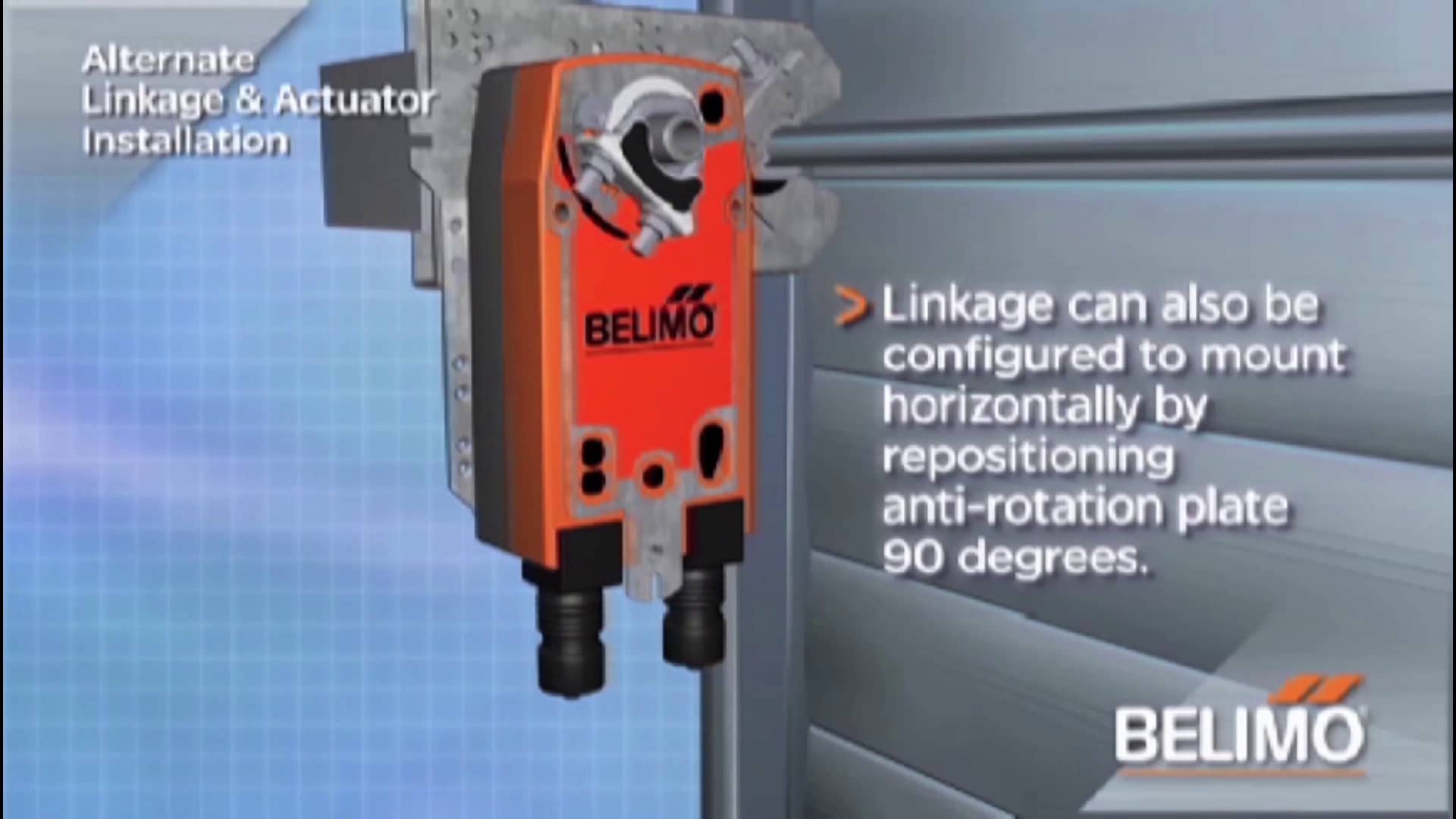 Belimo's ZGJSL Linkage Improves the Installation of Actuators onto