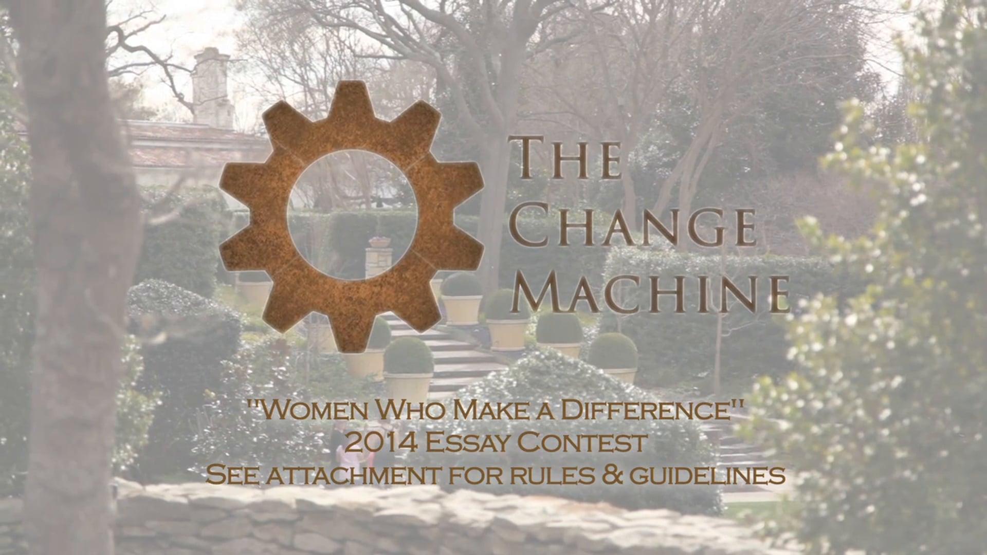 The Change Machine