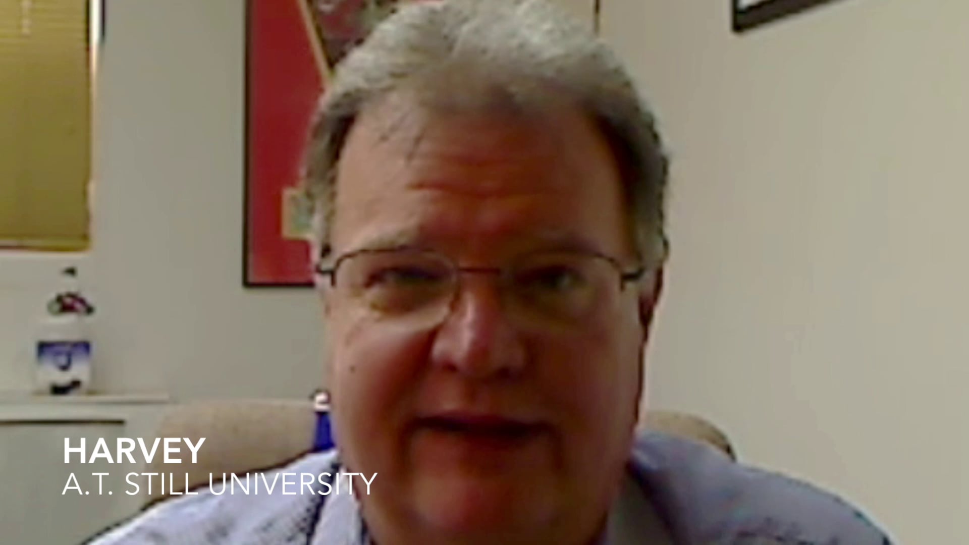Harvey's testimonial on Vimeo