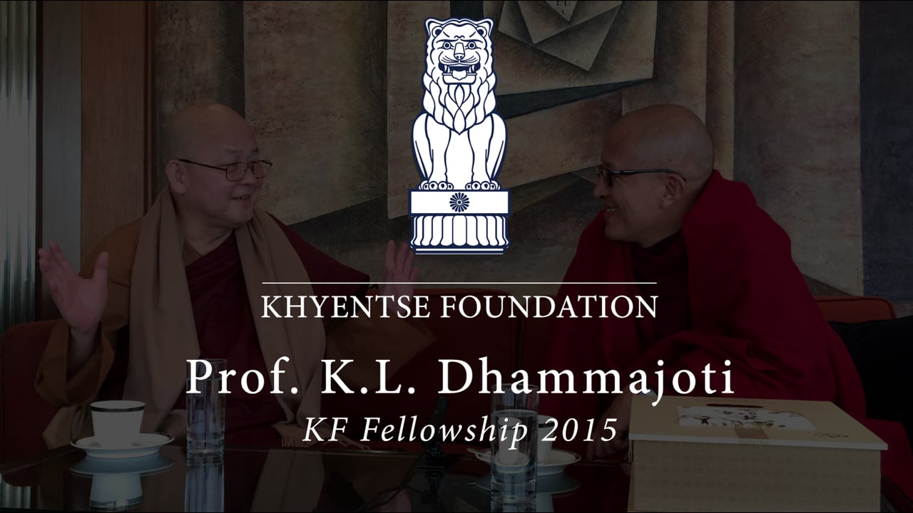 KF Fellowship - Prof. K. L. Dhammajoti