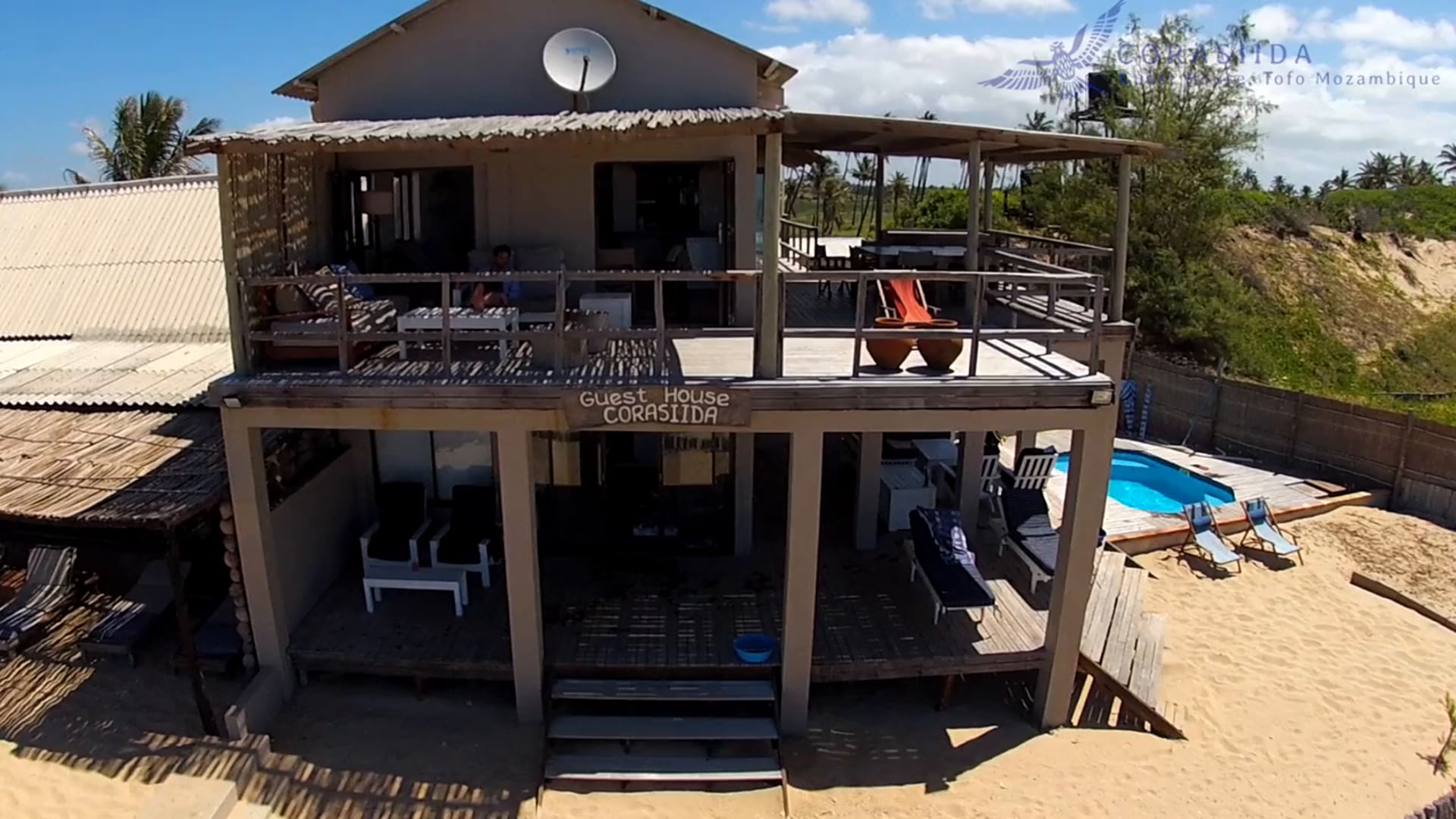Mozambique : Tofo : Corasiida Guesthouse