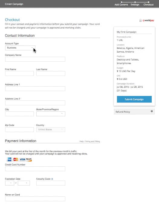 Payment Settings & Billing on Vimeo
