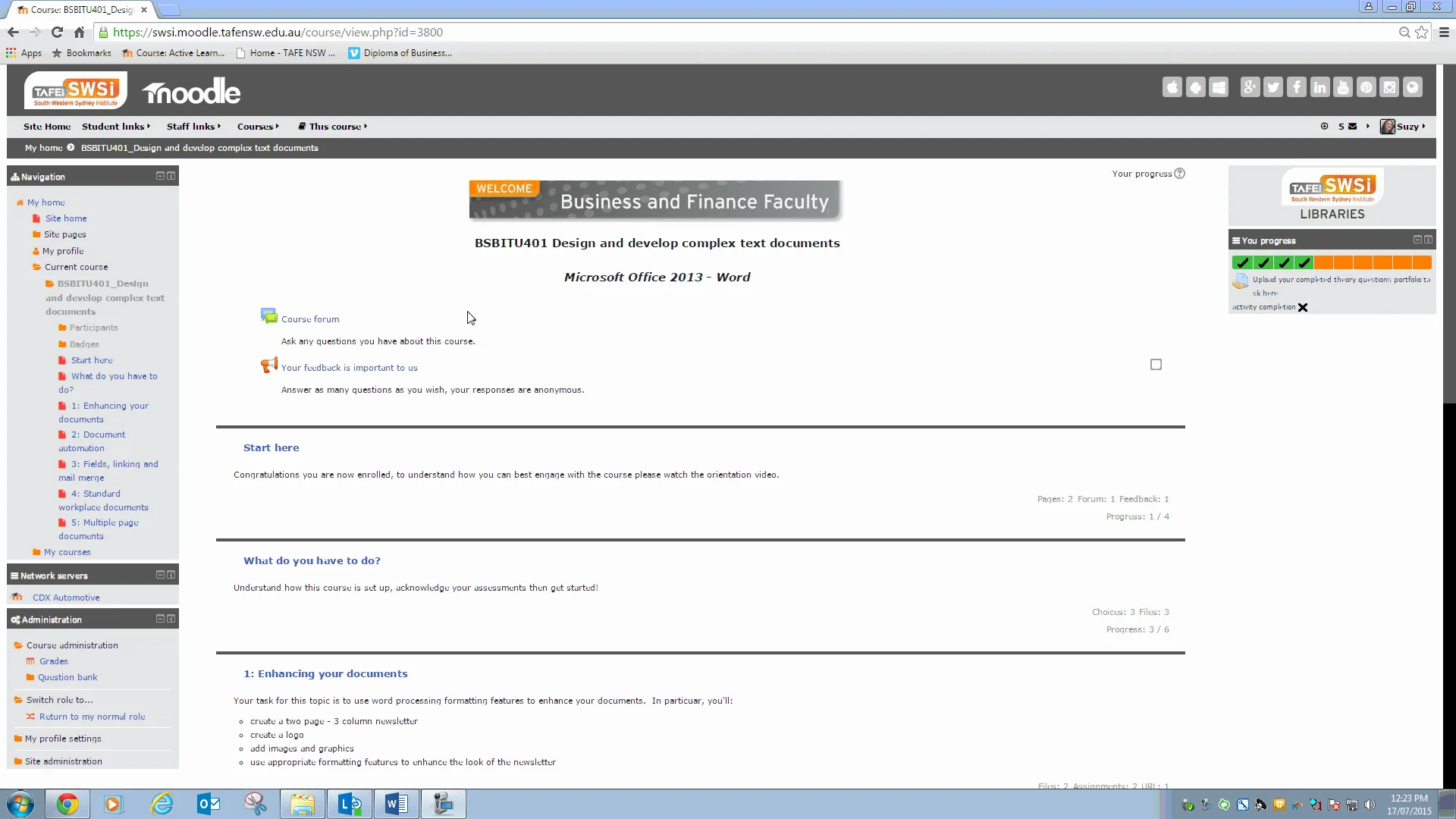 Moodle overview complex word processing on Vimeo
