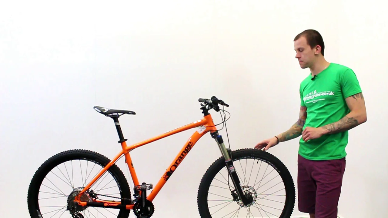 orange clockwork 120 mountain bike