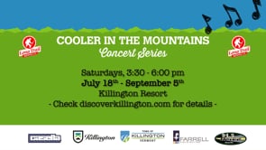 Cooler in the Mountain Concert Series - 30-sec Advertisement