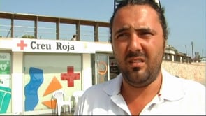 Creu Roja fa balanç del primer mes d'estiu a les platges de l'Escala