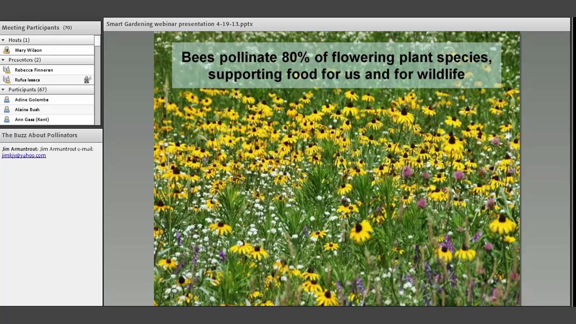 Smart Gardening for Pollinators