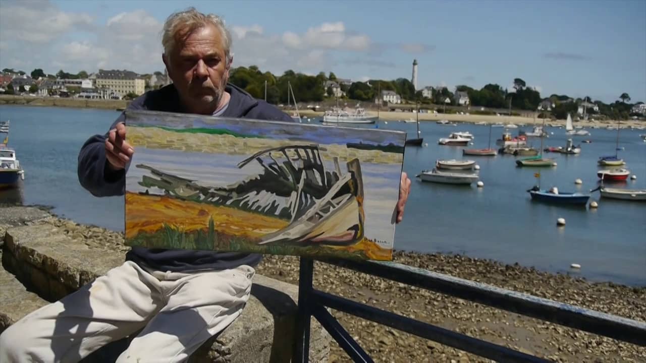 Patrick LE BERRE - artiste peintre - Sainte-Marine, Finistère on Vimeo