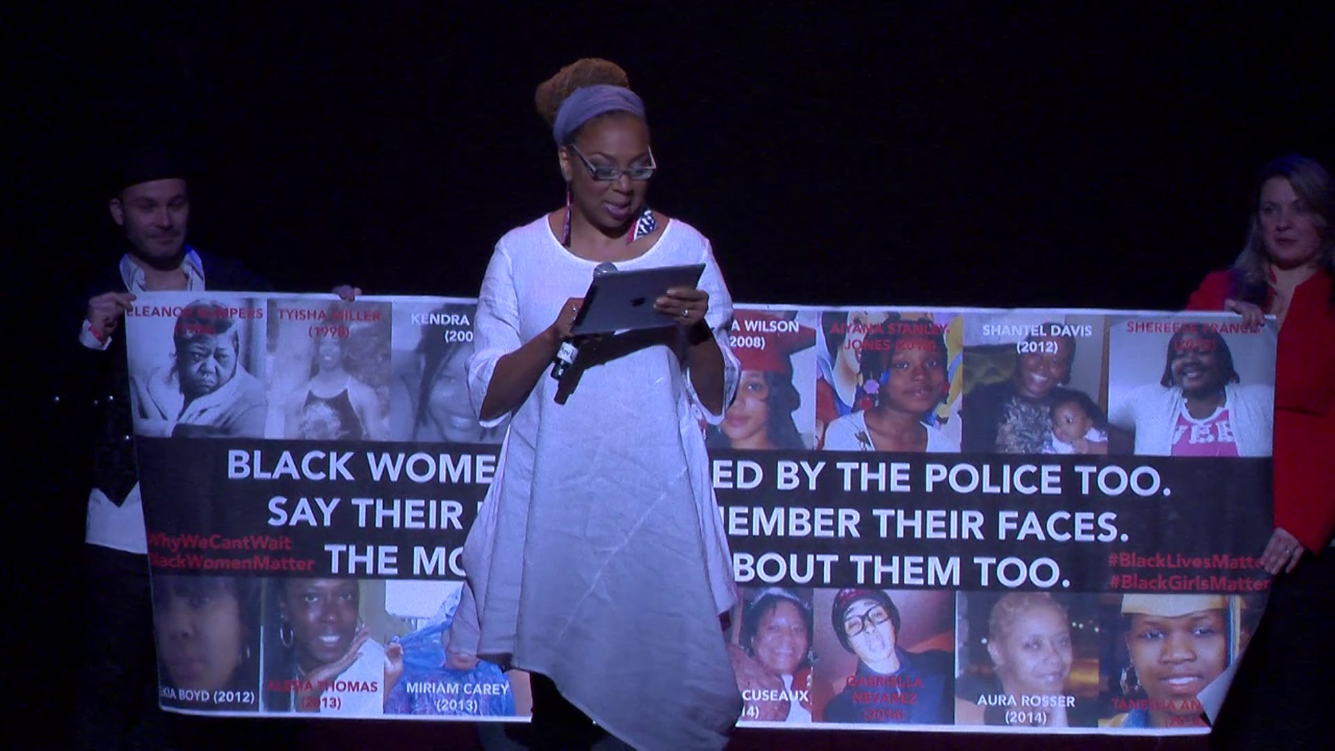 Kimberlé Crenshaw at One Billion Rising's Artistic Revolution- #SayHerName