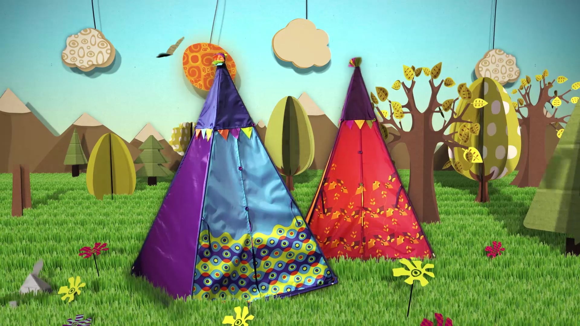 B. Teepee  - B.Toys Commercial