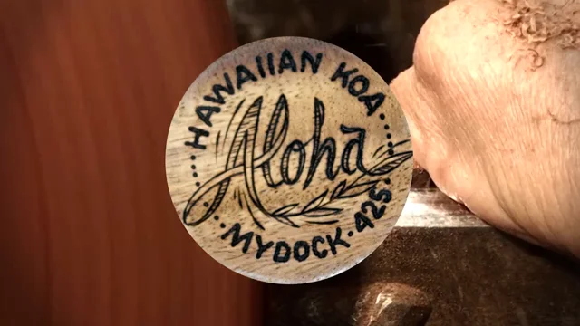 Hawaiian Koa Wood Coasters