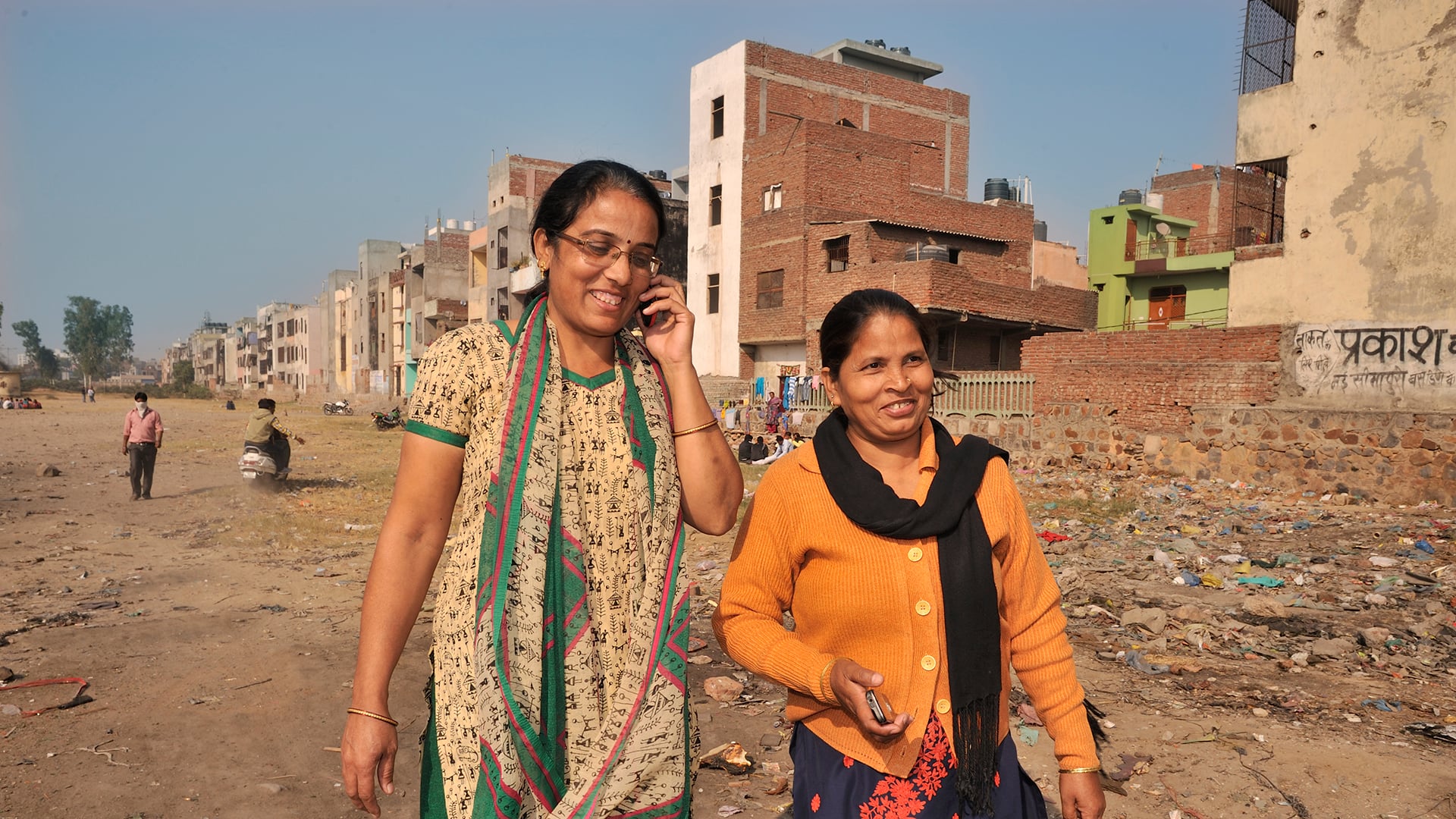 Sowing seeds of peace with the women of Delhi - Rochester Diocese’s Poverty and Hope Appeal.